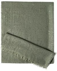 Brunello Cucinelli - Bufanda Con Flecos - Lyst