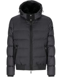 Moorer - Wright-Shl Hooded Quilted Jacket - Lyst