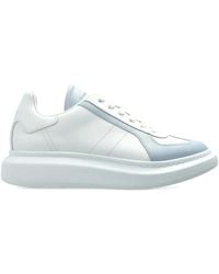 McQueen - Oversized Retro Leather Sneakers - Lyst