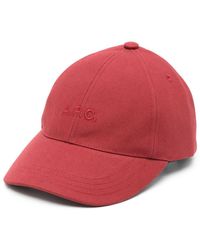 A.P.C. - Charlie Logo-embroidered Baseball Hat - Lyst