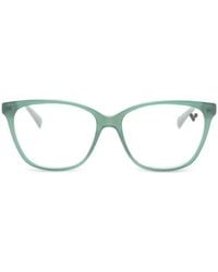 Longchamp - Occhiali Da Sole Cat-Eye Con Placca Logo - Lyst