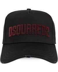 DSquared² - Casquette En Coton À Logo Brodé - Lyst