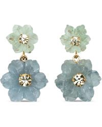 Jennifer Behr - Hattie Flower Earrings - Lyst