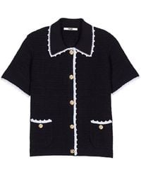 Maje - Camisa De Manga Corta - Lyst