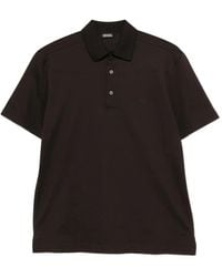 ZEGNA - Short-Sleeve Polo Shirt - Lyst