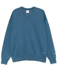 Champion - Logo-Patch Sweatshirt - Lyst