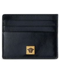 Versace - Tarjetero Con Placa Medusa - Lyst