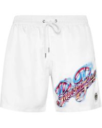Philipp Plein - Boxer Swim Shorts - Lyst