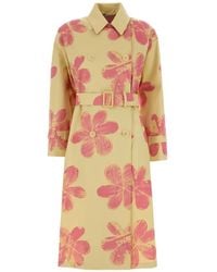 Weekend by Maxmara - Radioso Katoenen Jas Met Print - Lyst