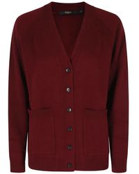 Seventy - Patch-Pocket V-Neck Cardigan - Lyst