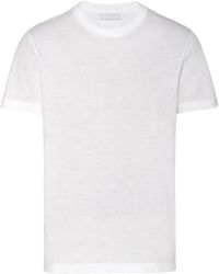 Prada - Three-Pack Cotton T-Shirts - Lyst