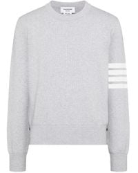Thom Browne - Cotton Crepe 4-Bar Pullover - Lyst
