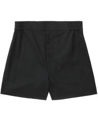 we11done - Pantalones cortos de talle alto - Lyst