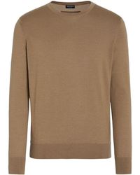 Zegna - Pull en maille fine à col rond - Lyst