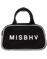 MISBHV - Logo-Plaque Top-Handle Tote Bag - Lyst