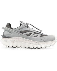 Moncler - Trailgrip Panelled Mesh Low-top Trainers - Lyst