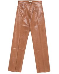 L'Agence - Clayton Hose mit weitem Bein - Lyst