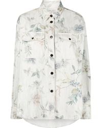 Forte Forte - Camisa con estampado floral - Lyst