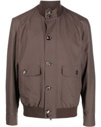 Brioni - Button-front Bomber Jacket - Lyst