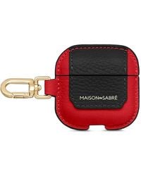 Maison De Sabre - Leather Airpods 4 Keyring Case - Lyst