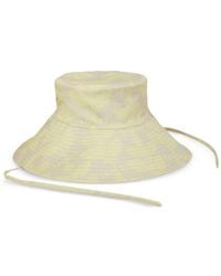 Lancel - Floral-Print Bucket Hat - Lyst