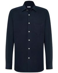 Kiton - Camisa Nerano De Manga Larga - Lyst