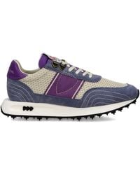 Philippe Model - Tour Mesh-Panel Suede Sneakers - Lyst