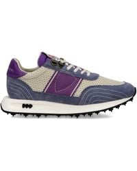 Philippe Model - Tour Mesh-Panel Suede Sneakers - Lyst