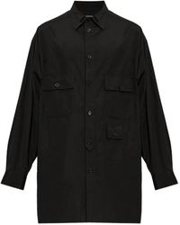 Yohji Yamamoto - Chemise À Poches Multiples - Lyst