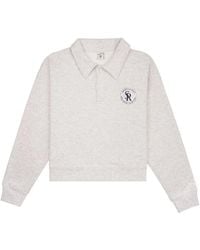 Sporty & Rich - S&R Cotton Polo Top - Lyst