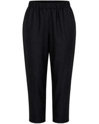 Dusan - Elasticated-Waist Carrot Trousers - Lyst