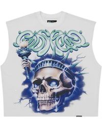 Godspeed - Liberty Tears Graphic-Print T-Shirt - Lyst
