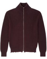 MM6 by Maison Margiela - Ribbed Cotton Jacket - Lyst