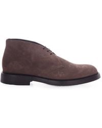 Doucal's - Leather Desert Boots - Lyst