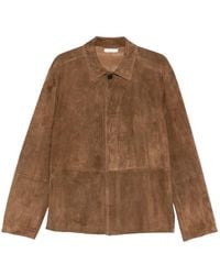 The Row - Ulrich Suede Jacket - Lyst