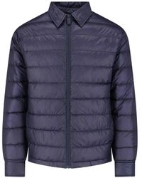 Aspesi - Ripstop Gewatteerd Jack - Lyst