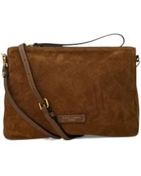 Gianni Chiarini - Nora Suede Shoulder Bag - Lyst