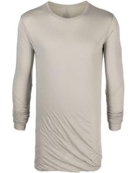 Rick Owens - Long-sleeve Organic-cotton T-shirt - Lyst