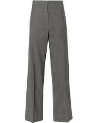 Fabiana Filippi - Pressed Crease Straight-Leg Trousers - Lyst