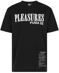 PUMA - X Pleasures Typo Cotton T-shirt - Lyst