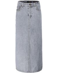 Moorer - Herika-12 Maxi Skirt - Lyst