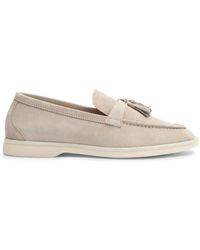 SCAROSSO - Leandra Calf-leather Loafers - Lyst