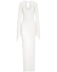 MANURI - Crystal-Embellished Maxi Dress - Lyst