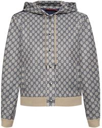 Gucci - Kapuzenjacke Mit Monogramm - Lyst