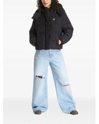 Calvin Klein - Quilted Hooded Puffer Jacket - Lyst