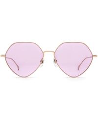 Gucci - Round-Frame Tinted Sunglasses - Lyst