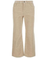 Isabel Marant - Ruthie Cotton And Blend Trousers - Lyst