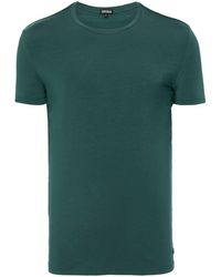 Zegna - T-shirt en jersey à col rond - Lyst
