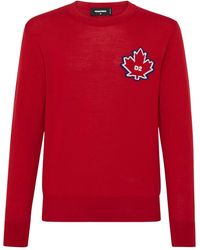 DSquared² - Embroidered Logo Jumper - Lyst