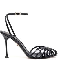 ALEVI - Caged High-heeled Stilettos Sandals - Lyst